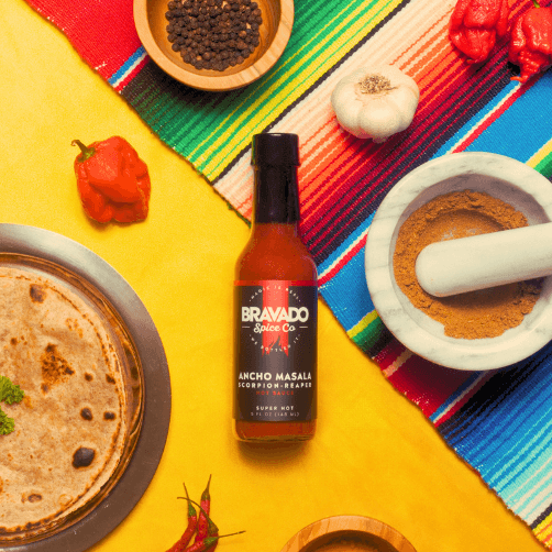 Ancho Masala Scorpion-Reaper Hot Sauce